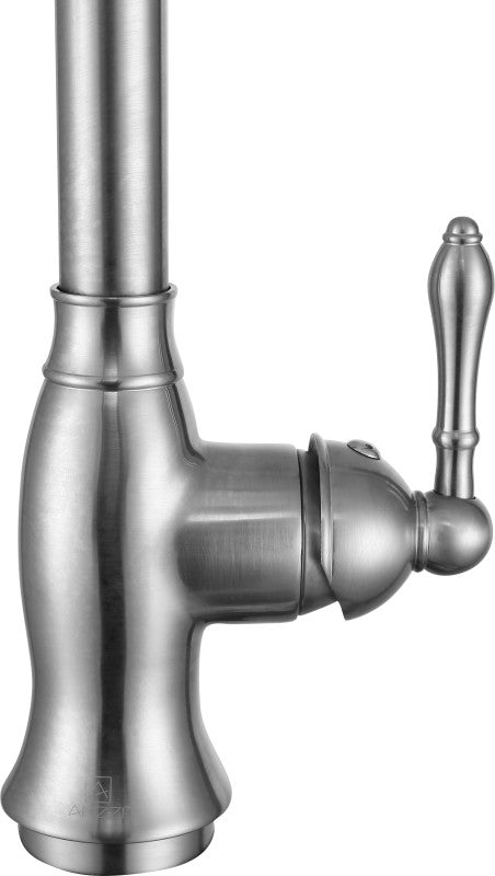 Rodeo Single-Handle Pull-Out Sprayer Kitchen Faucet in Brushed Nickel