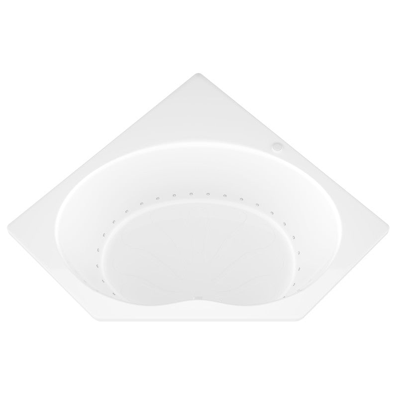 Atlantis Whirlpools Eclipse 60 x 60 Corner Air Jetted Bathtub