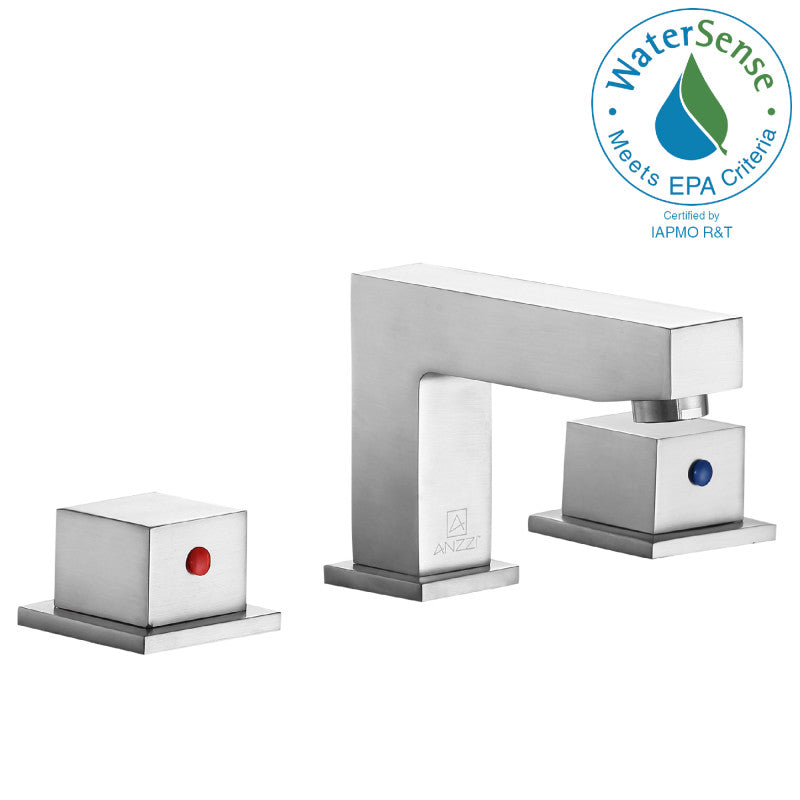 Bonette 8 in. Widespread 2-Handle Bathroom Faucet in Brushed Nickel