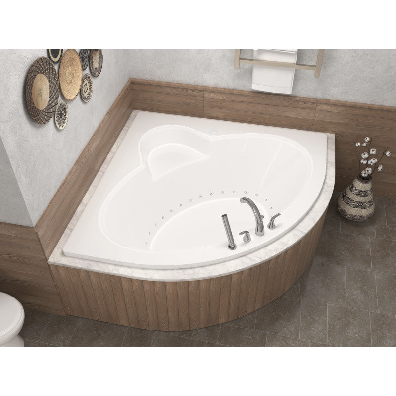 Atlantis Whirlpools Alexandria 60 x 60 Corner Air Jetted Bathtub
