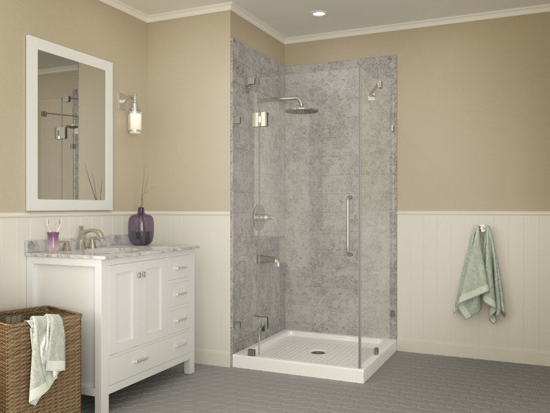 36 in. x 36 in. Shower Base in White