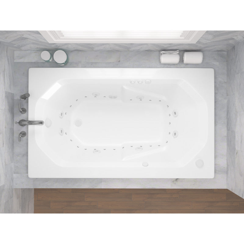 Atlantis Whirlpools Mirage 36 x 60 Rectangular Air & Whirlpool Jetted Bathtub