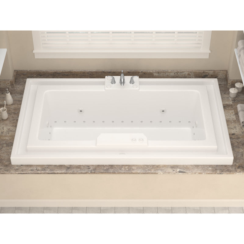 Atlantis Whirlpools Infinity 46 x 78 Endless Flow Air & Whirlpool Jetted Bathtub