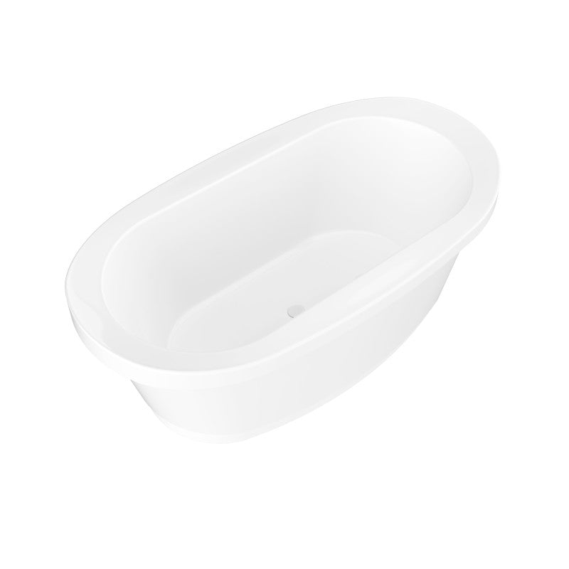 Atlantis Whirlpools Allure 36 x 66 Freestanding Tub with Center Drain