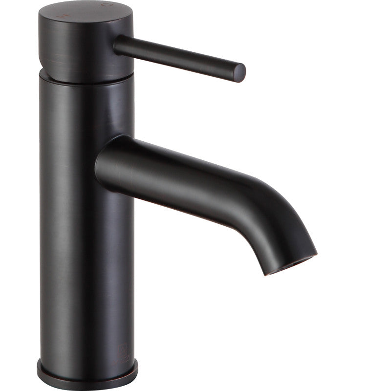 Valle Single Hole Single Handle Bathroom Faucet in Oil Rubbed Bronze