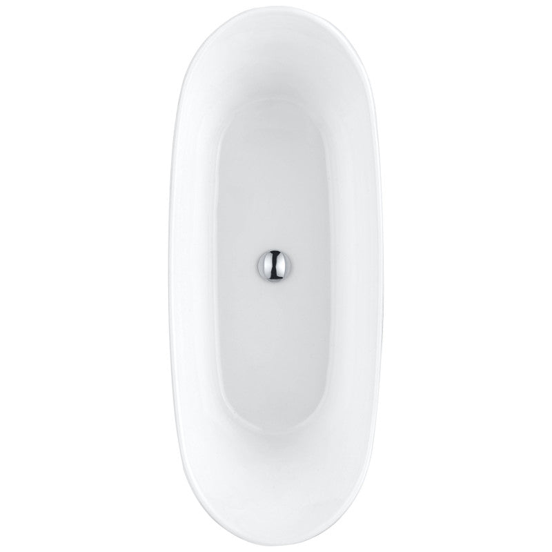 Queen Series 5.74 ft. Freestanding Bathtub in Locket Gold