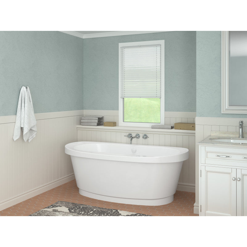 Atlantis Whirlpools Allure 36 x 66 Freestanding Tub with Center Drain