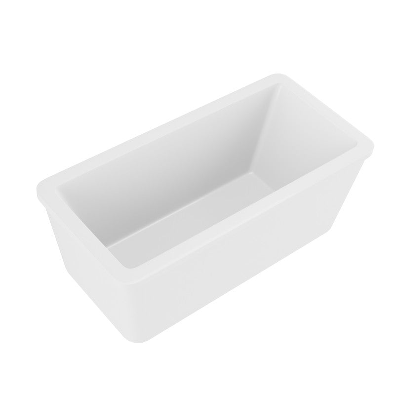 Atlantis Whirlpools Aquarius 34 x 67 Rectangular Freestanding Soaker Bathtub