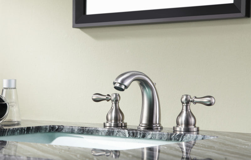 Raider 8 in. Widespread 2-Handle Bathroom Faucet in Brushed Nickel