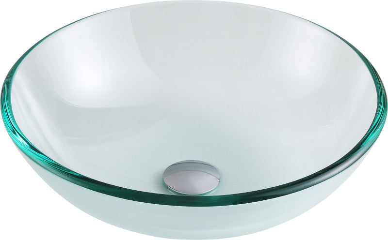 BB420-12 - Mythic Series Vessel Sink in Lustrous Clear
