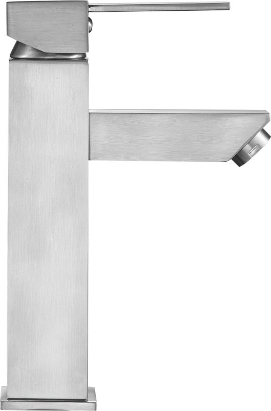 Pygmy Single Hole Single Handle Bathroom Faucet in Brushed Nickel