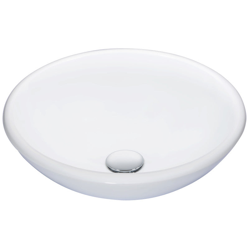 Warika Series Vessel Sink in White