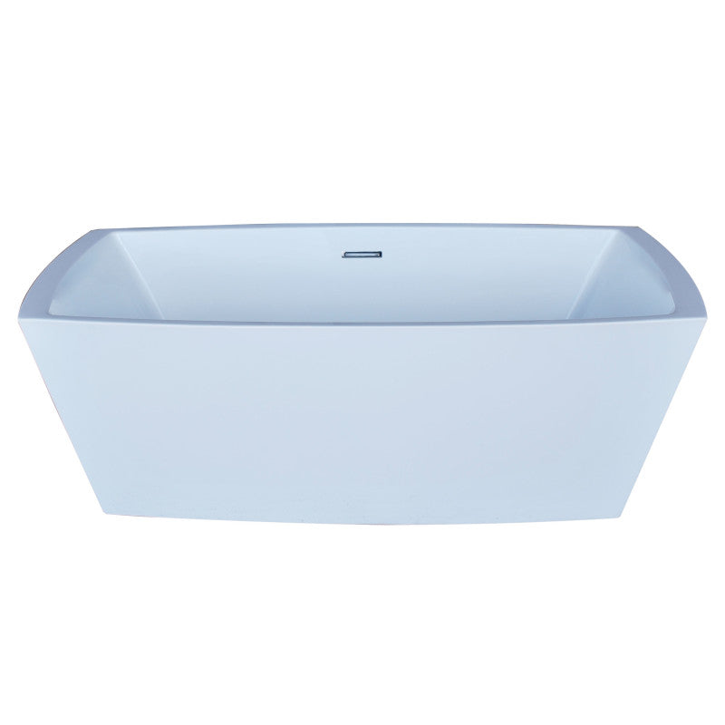 Atlantis Whirlpools Antione 32 x 67 Rectangle Acrylic Freestanding Bathtub