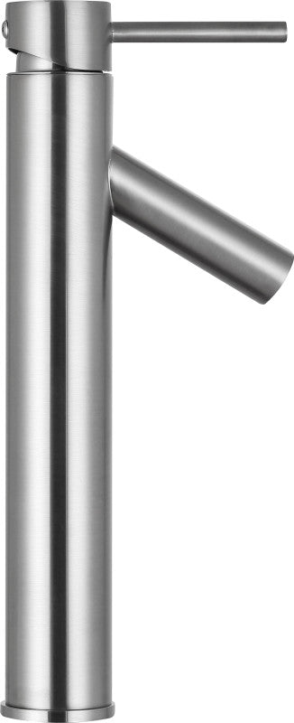 Valle Single Hole Single Handle Bathroom Faucet in Brushed Nickel