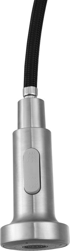 Tycho Single-Handle Pull-Out Sprayer Kitchen Faucet in Brushed Nickel