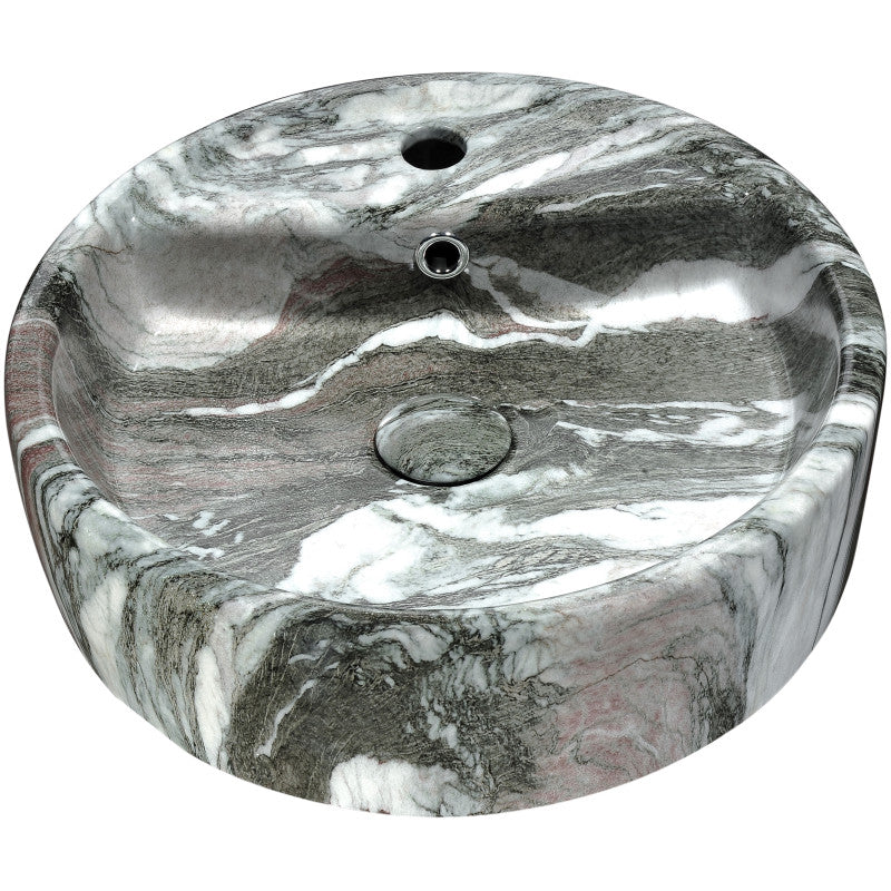 Rhapsody Series Ceramic Vessel Sink in Neolith Marble Finish