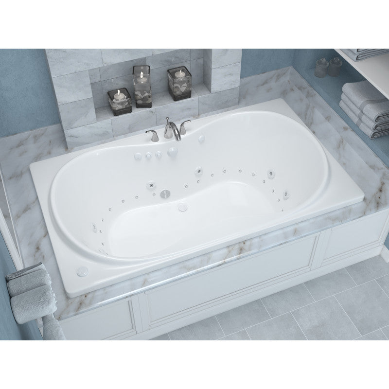 Atlantis Whirlpools Whisper 36 x 72 Rectangular Air & Whirlpool Jetted Bathtub
