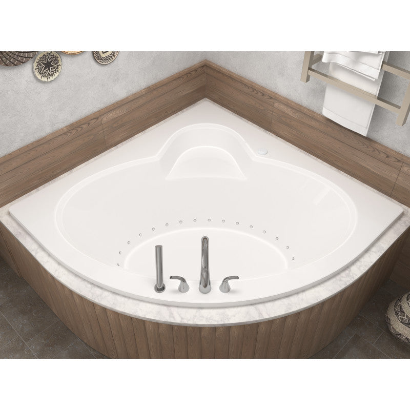 Atlantis Whirlpools Alexandria 60 x 60 Corner Air Jetted Bathtub