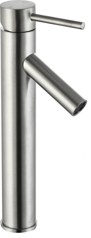 Valle Single Hole Single Handle Bathroom Faucet in Brushed Nickel