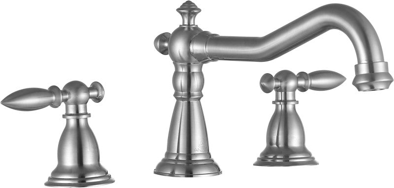 Patriarch 8" Widespread Bathroom Sink Faucet in Brushed Nickel