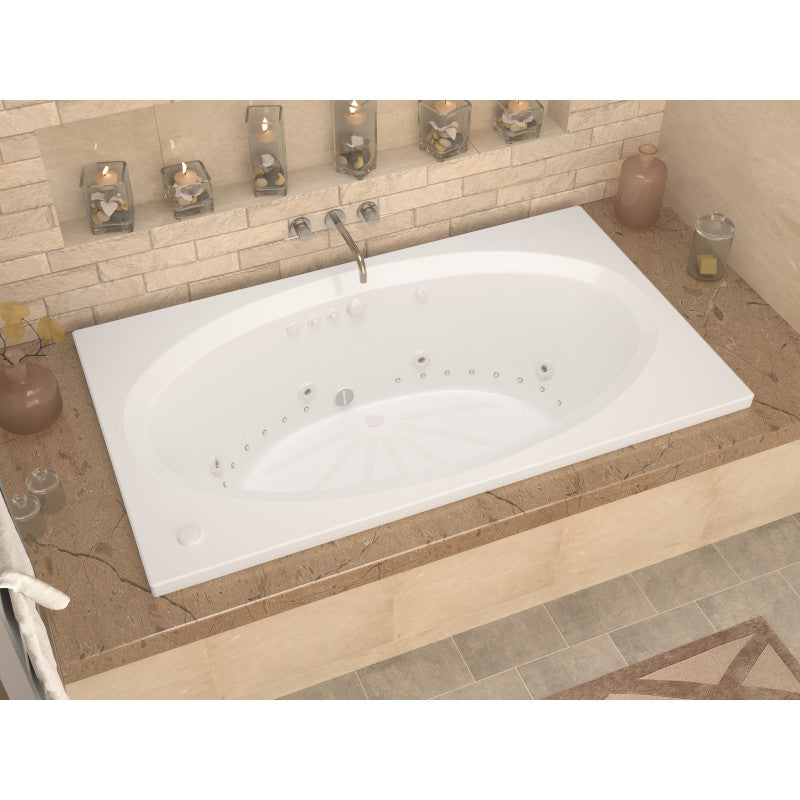 Atlantis Whirlpools Vogue 42 x 72 Rectangular Air & Whirlpool Jetted Bathtub