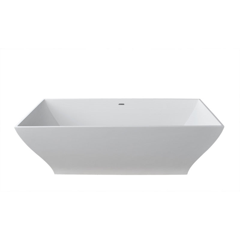 Atlantis Whirlpools Blythe 32 x 71 Artificial Stone Freestanding Bathtub