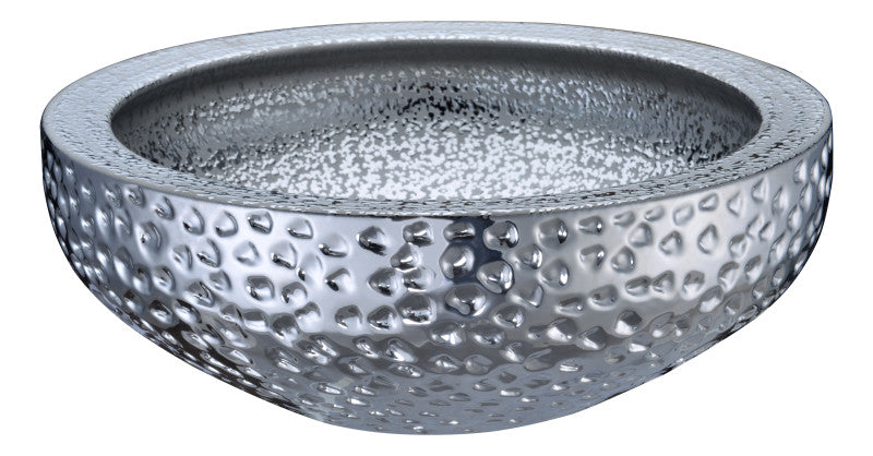 Levi Series Vessel Sink in Speckled Silver