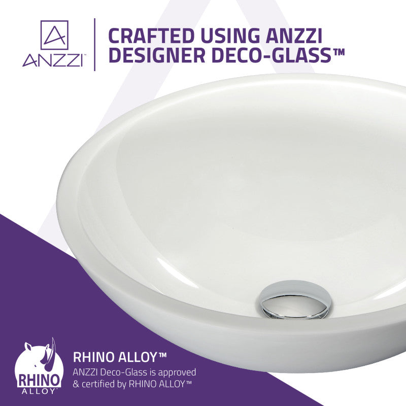 Warika Series Vessel Sink in White