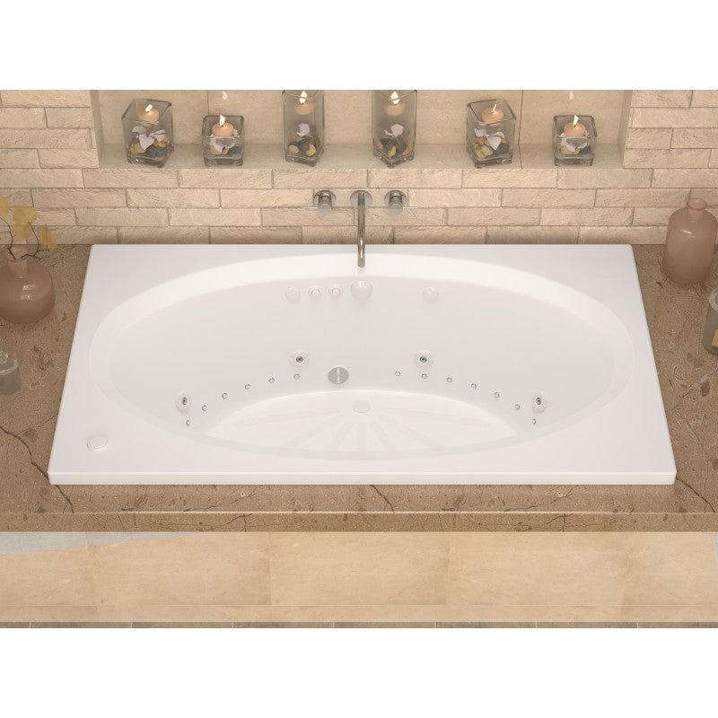 Atlantis Whirlpools Vogue 42 x 72 Rectangular Air & Whirlpool Jetted Bathtub