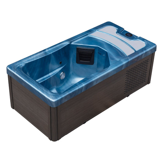 Borealis All-in-One Cold Plunge & Hot Tub with Integrated Chiller, Acrylic Interior, BT Speakers, Jets & App Control