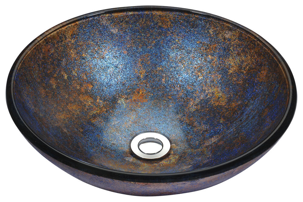 Tara Series Deco-Glass Vessel Sink