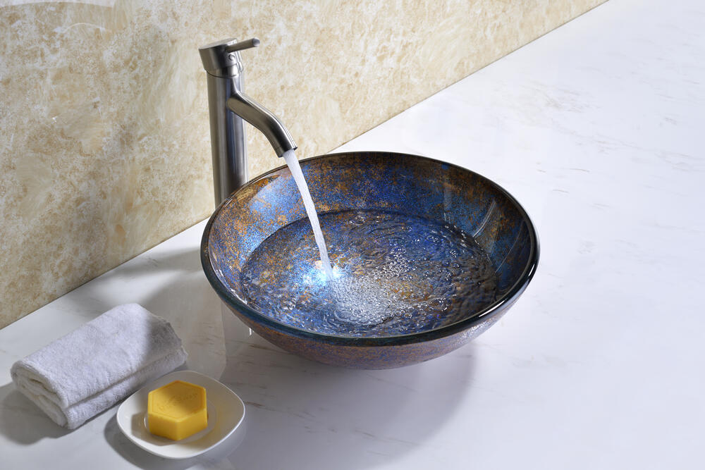 Tara Series Deco-Glass Vessel Sink