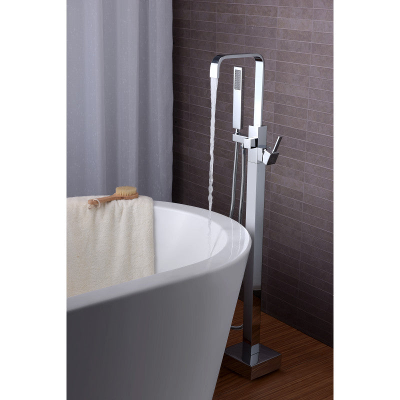 Victoria 2-Handle Claw Foot Tub Faucet with Hand Shower