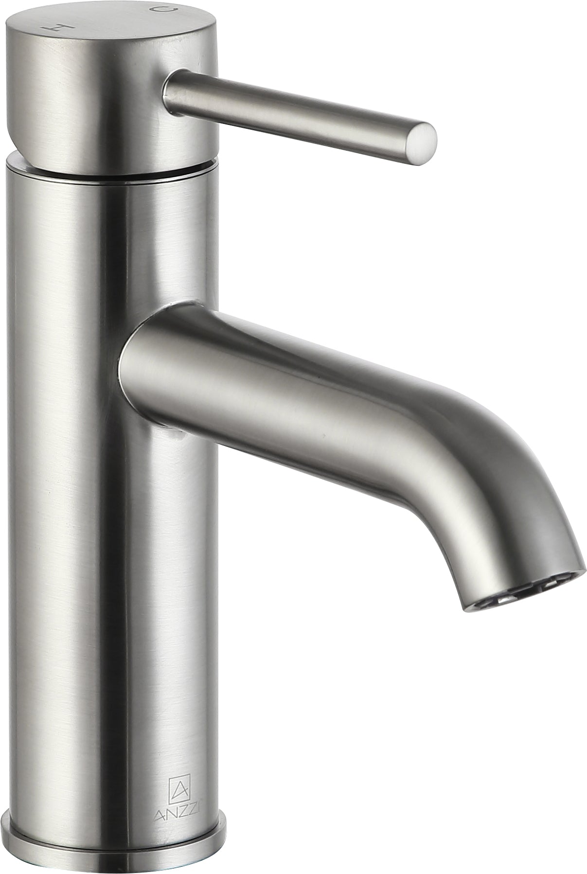 L-AZ107BN - Valle Single Hole Single Handle Bathroom Faucet in Brushed Nickel
