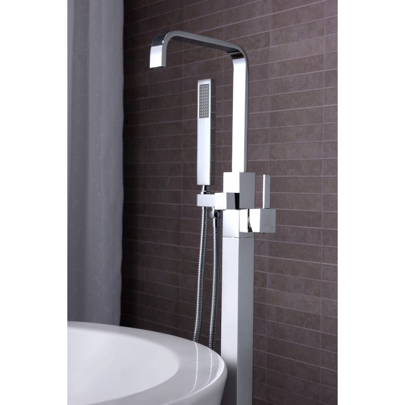 Victoria 2-Handle Claw Foot Tub Faucet with Hand Shower