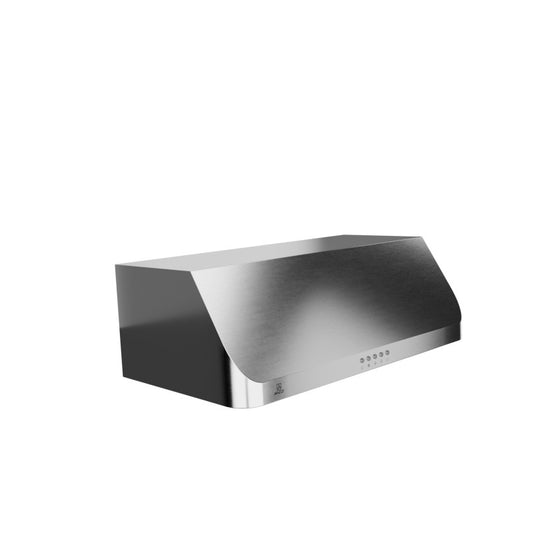 RH-AZ2590PSS - Under Cabinet Range Hood 36 inch | Ducted / Ductless Convertible Kitchen over Stove Vent | Washable Baffle filter, LED Lights & Stainless Steel Finish | RH-AZ2590PSS