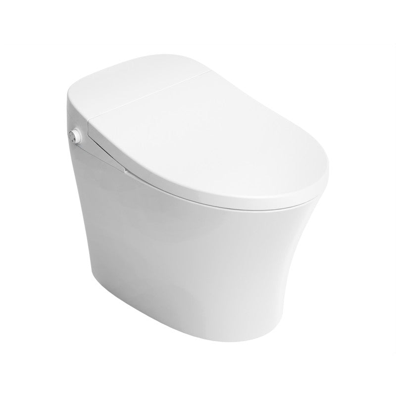 TL-ST823WH - ENVO Vail Elongated 1.28 GPF Smart Bidet Toilet in White with Remote Control, Heated Seat, Auto Flush, and Water Filter