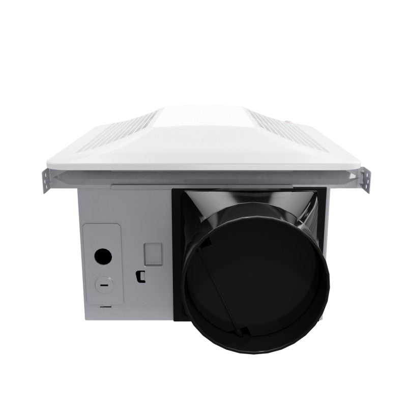 150 CFM 0.5 Sone Ceiling Mount Bathroom Exhaust Fan with LED Light