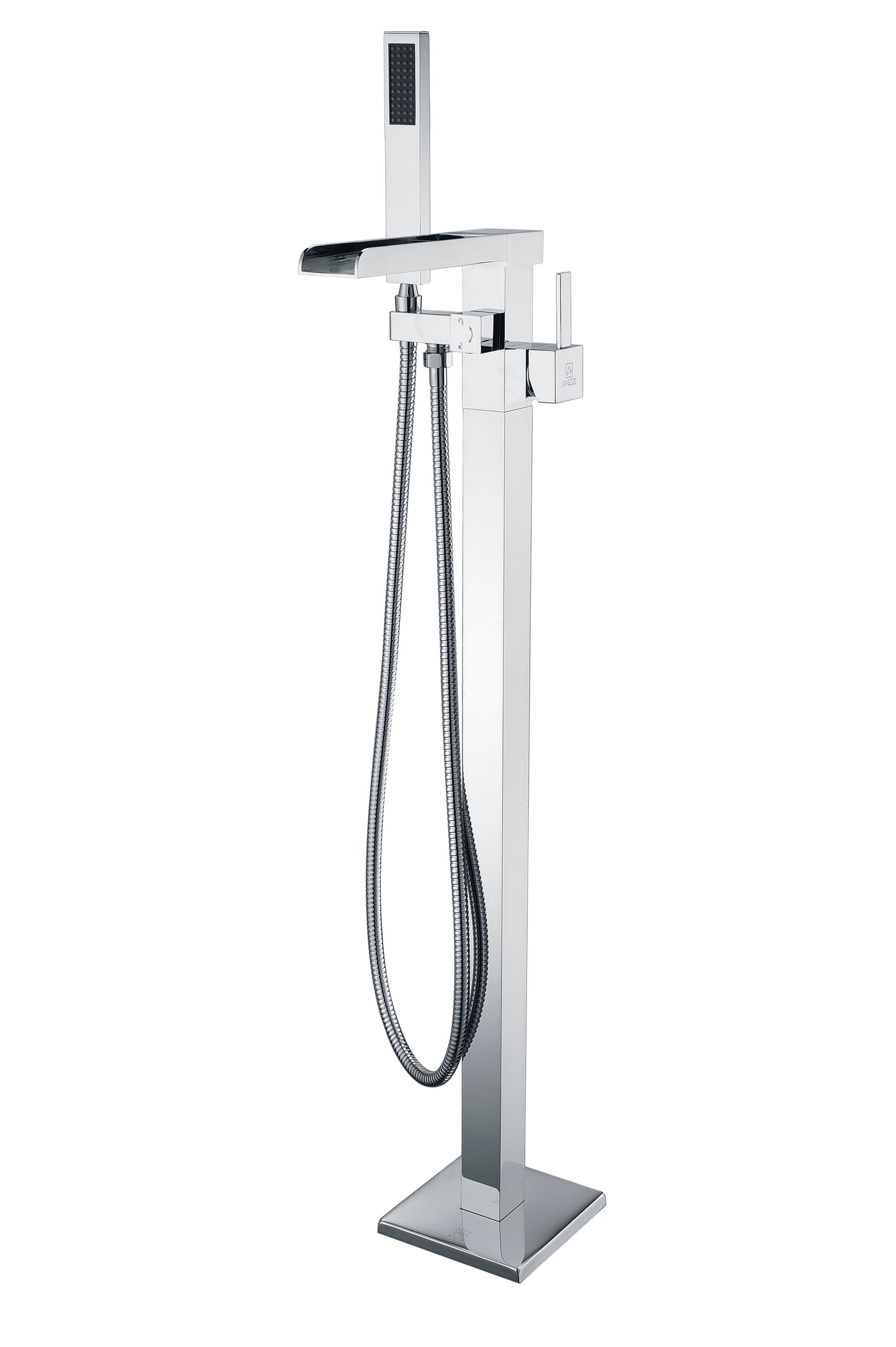 FS-AZ0059CH - Union 2-Handle Claw Foot Tub Faucet with Hand Shower in Polished Chrome