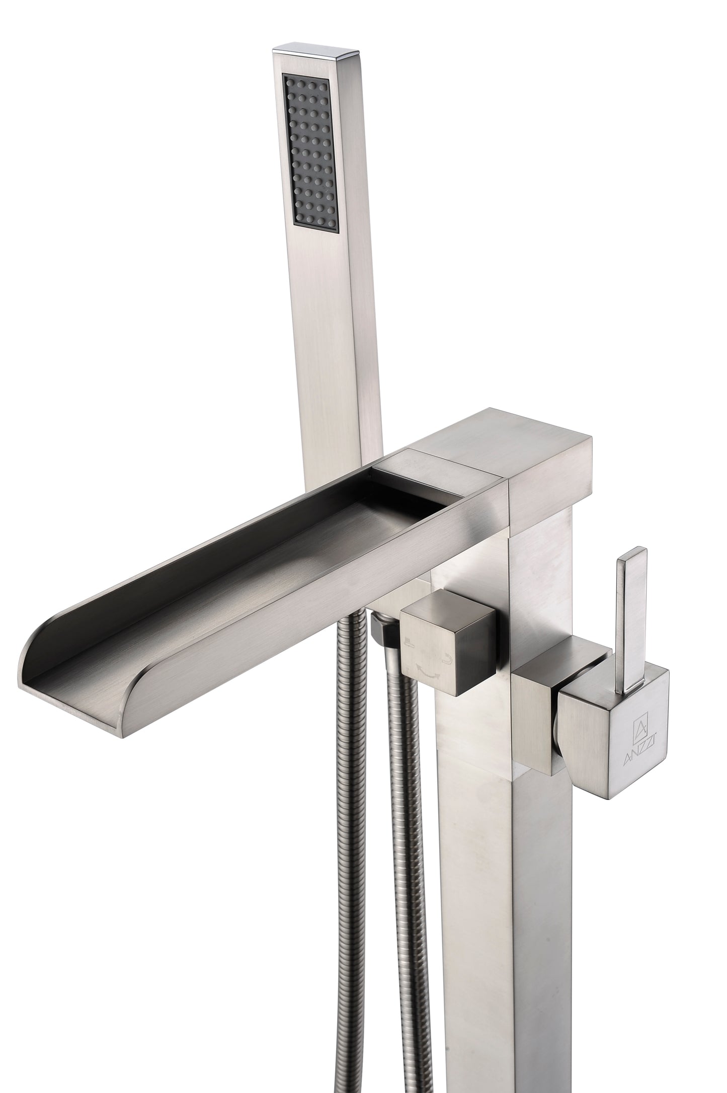 Union 2-Handle Claw Foot Tub Faucet with Hand Shower