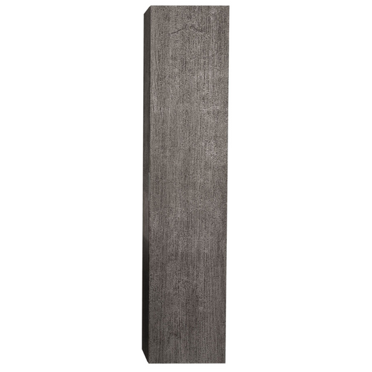 55 in. H x 12 in W Bath Vanity Side Cabinet in Rich Gray