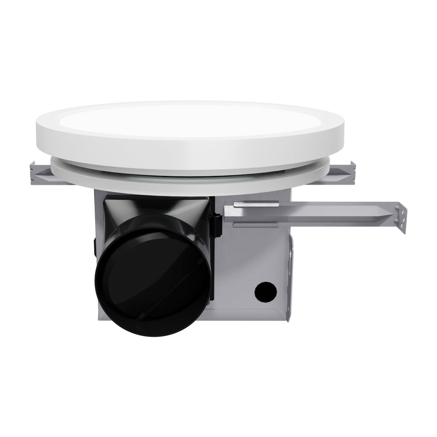 Midnight Series 100 CFM Ceiling Mount Bathroom Exhaust Fan with Brilliant LED Panel Light and Cozy Night Light