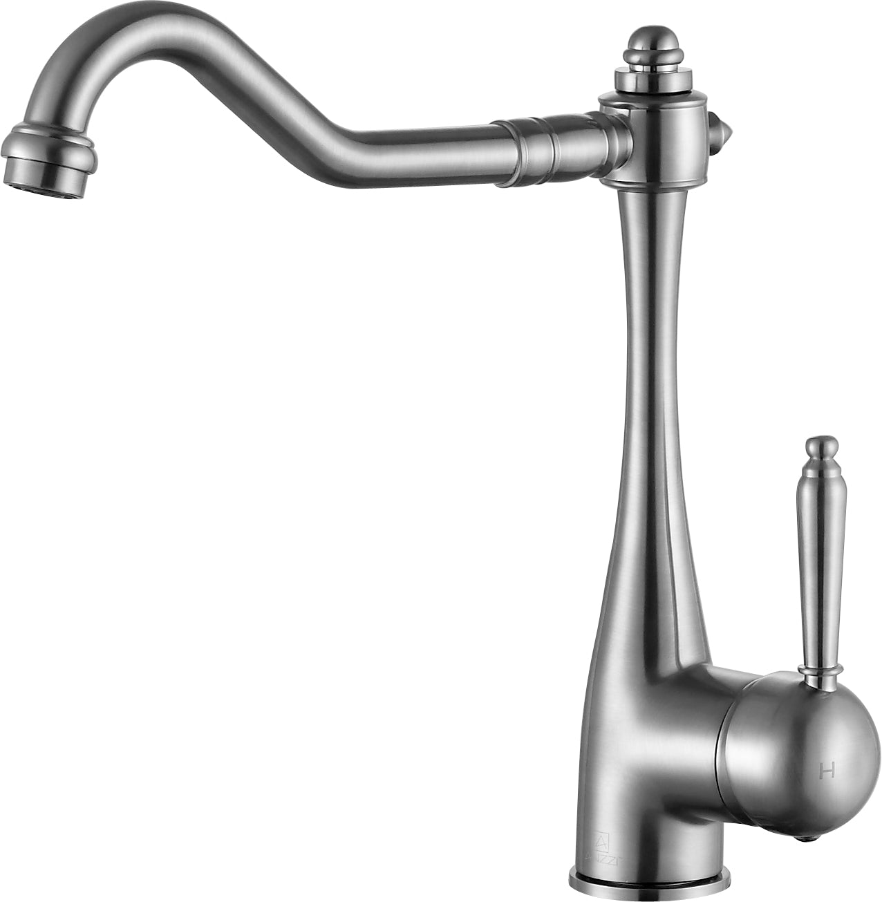 KF-AZ198BN - Patriarch Single Handle Standard Kitchen Faucet in Brushed Nickel