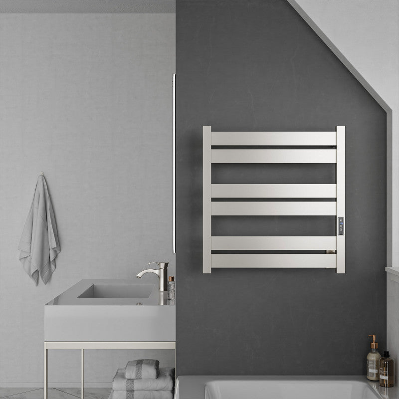 Starling 6-Bar Stainless Steel Wall Mounted Electric Towel Warmer Rack