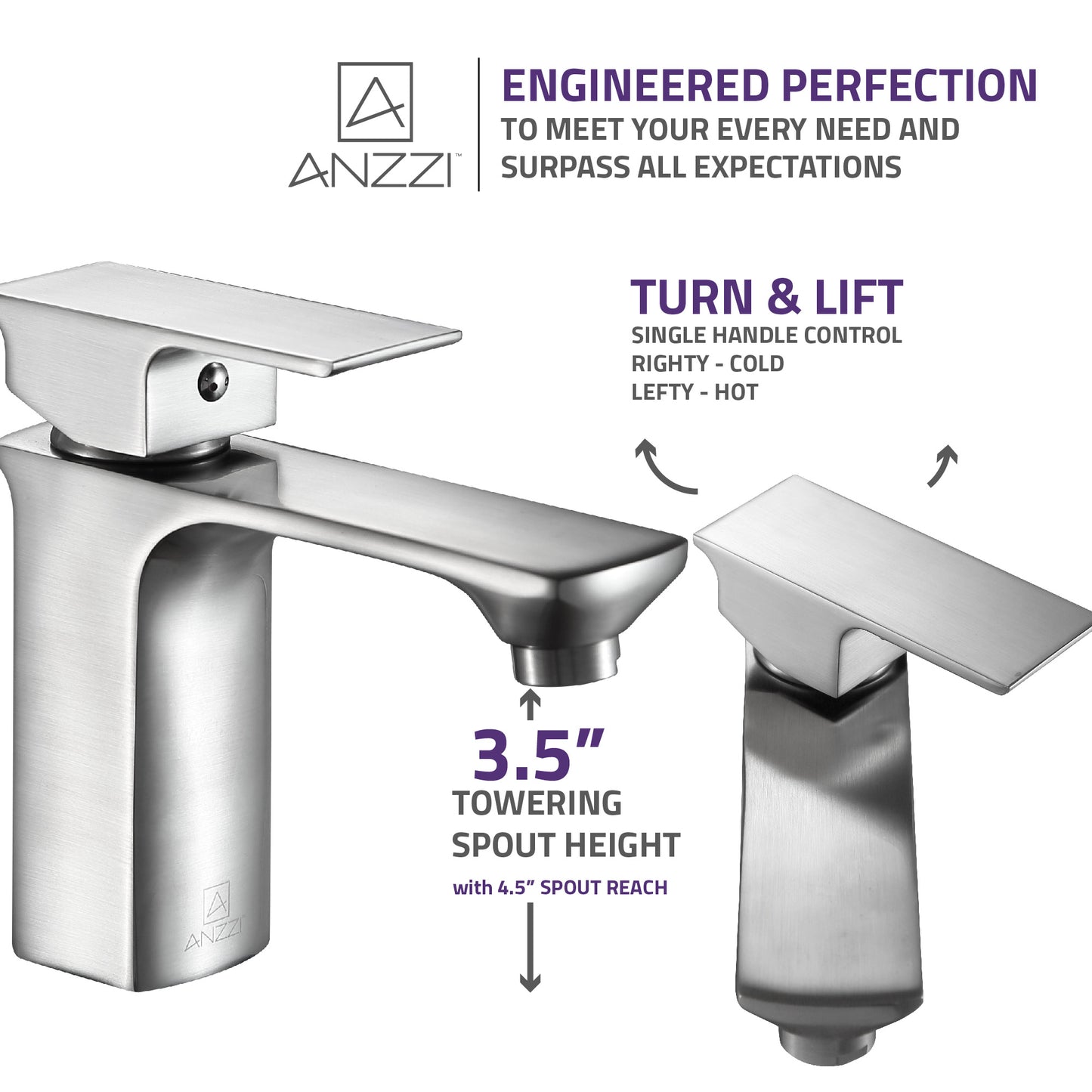 Promenade Single Hole Single Handle Bathroom Faucet
