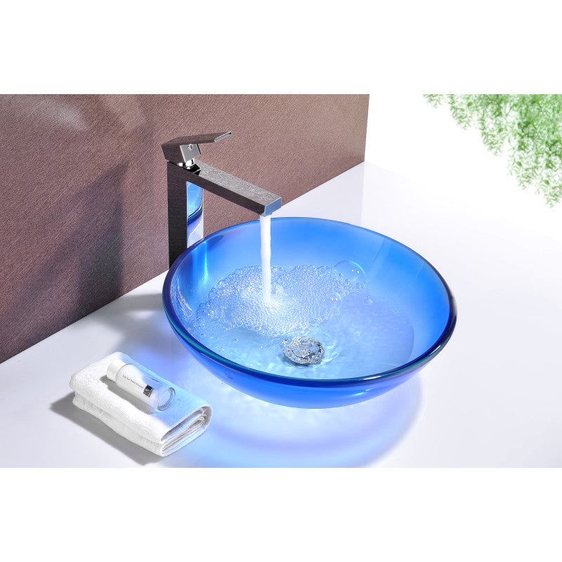 Tara Series Deco-Glass Vessel Sink