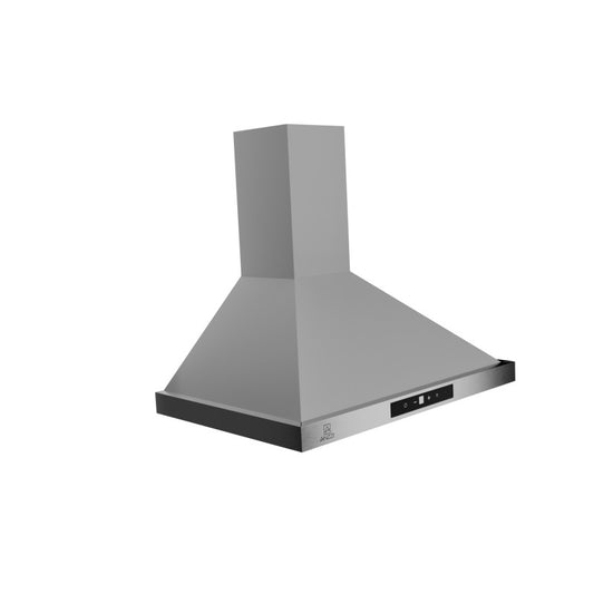 RH-AZ0576ESS - Wall Mounted Convertible Range Hood with Aluminum Filter | 2W LED Bulbs x2 | 450 CFM | Touch Switch | Stainless Steel Finish – (30 Inch) | RH-AZ0576ESS