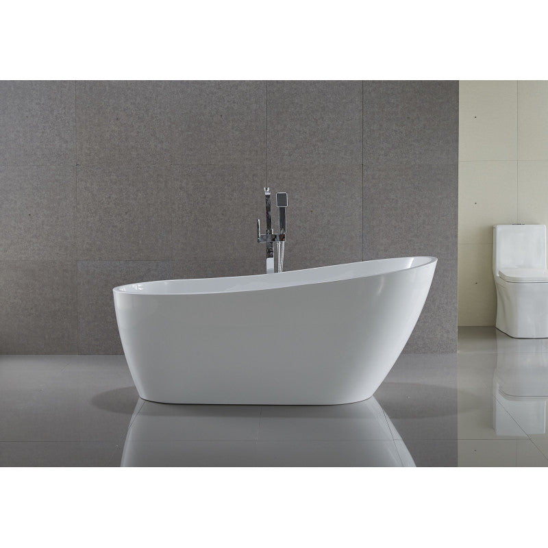 FT-AZ093 - Trend Series 5.58 ft. Freestanding Bathtub in White