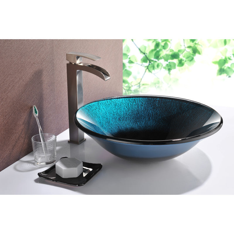 Tara Series Deco-Glass Vessel Sink