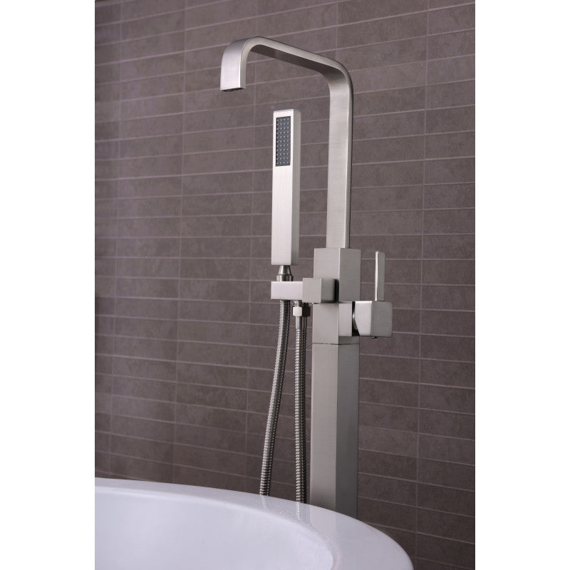 Victoria 2-Handle Claw Foot Tub Faucet with Hand Shower